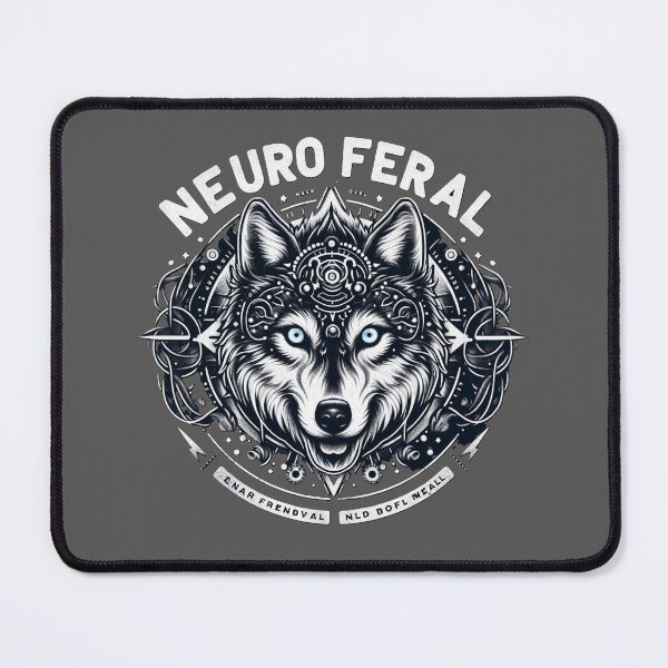 Item preview, NeuroFeral Wolf designed and sold by maxtac1.