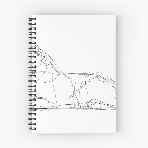 Item preview, Minimalist Line - Cat designed and sold by KootenayDesigns.