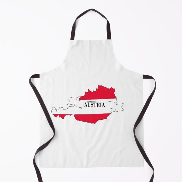 Item preview, Austria flag map designed and sold by visual adventures.