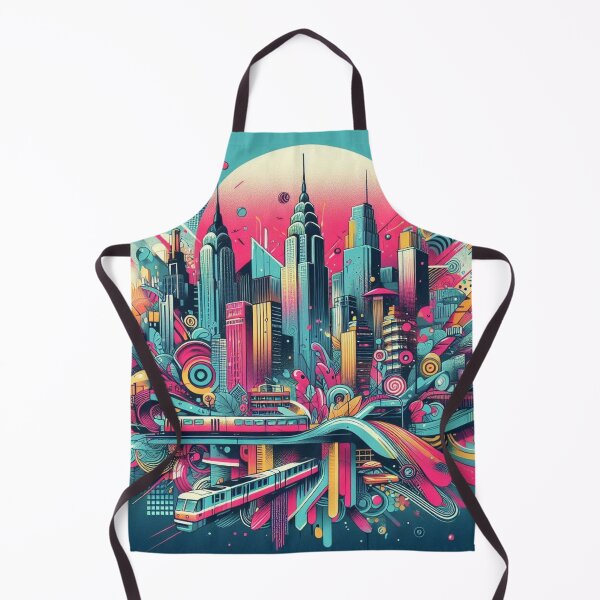 Item preview, Neon Metropolis: Vibrant Transportation in a Futuristic City designed and sold by TheShadow30.
