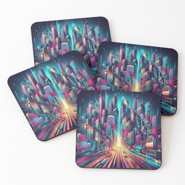 Item preview, Neon Metropolis designed and sold by TheShadow30.