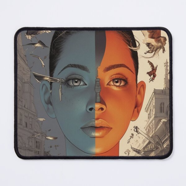 Item preview, The Duality of Urban Life in Harmony and Chaos designed and sold by KilianSzmid.