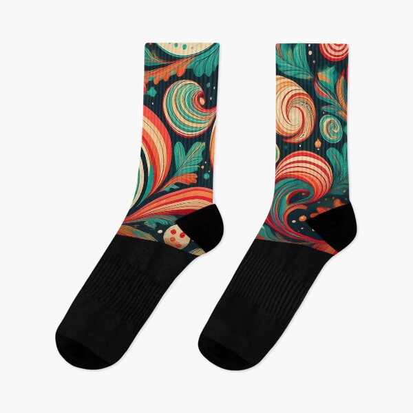 Item preview, Wave Colorful Christmas Pattern | Cozy Holiday Collection designed and sold by monkeybusiness.pt.