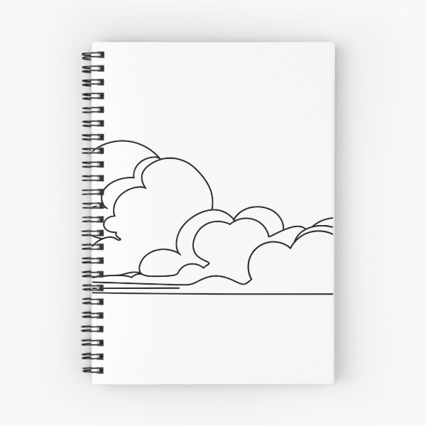 Item preview, Minimalist Line - Clouds designed and sold by KootenayDesigns.
