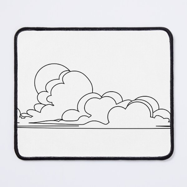 Item preview, Minimalist Line - Clouds designed and sold by KootenayDesigns.