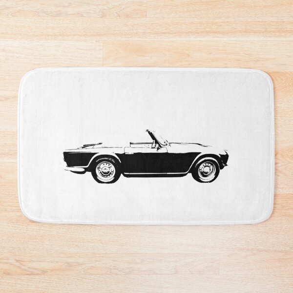 Item preview, Triumph TR4 1960s classic car side view monoblock black designed and sold by soitwouldseem.