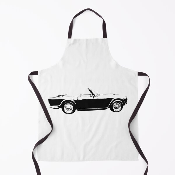 Item preview, Triumph TR4 1960s classic car side view monoblock black designed and sold by soitwouldseem.