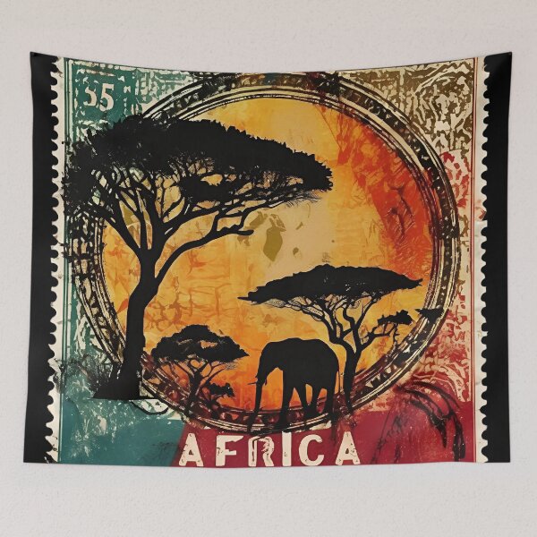 Item preview, Stamped Stories: Africa's Legacy Through Vintage Stamps designed and sold by Vintagestamps.