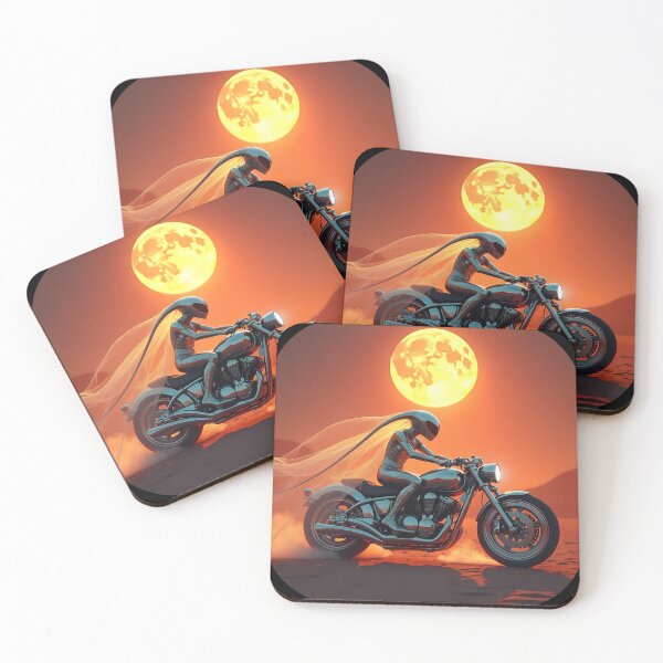 Item preview, Motorcycle on a Lost Planet 03 designed and sold by kjp-design.