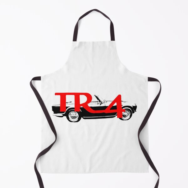 Item preview, Triumph TR4 1960s classic car side view monoblock black with emblem designed and sold by soitwouldseem.