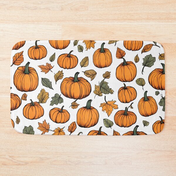 Item preview, cute pumpkin autumn pattern designed and sold by Jessystile.