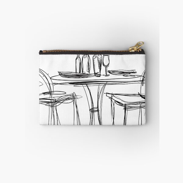 Item preview, Minimalist Line - Dinner For Two designed and sold by KootenayDesigns.