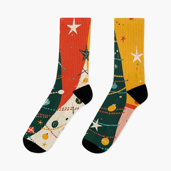 Item preview, Kitschmas Christmas Fir Tree Retro Vector  designed and sold by taiche.