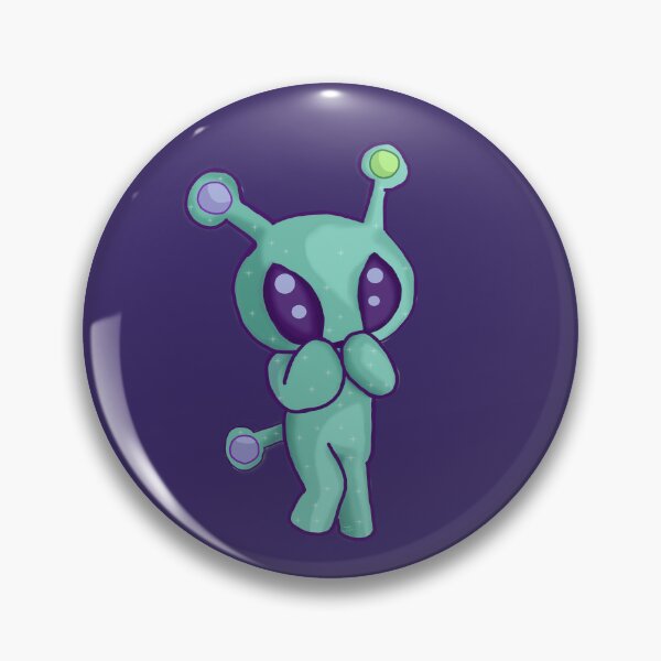 Item preview, minty ikea alien designed and sold by JulesGalaxy.