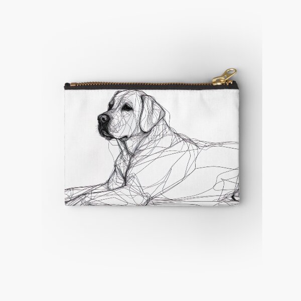 Item preview, Minimalist Line - Dog Laying designed and sold by KootenayDesigns.