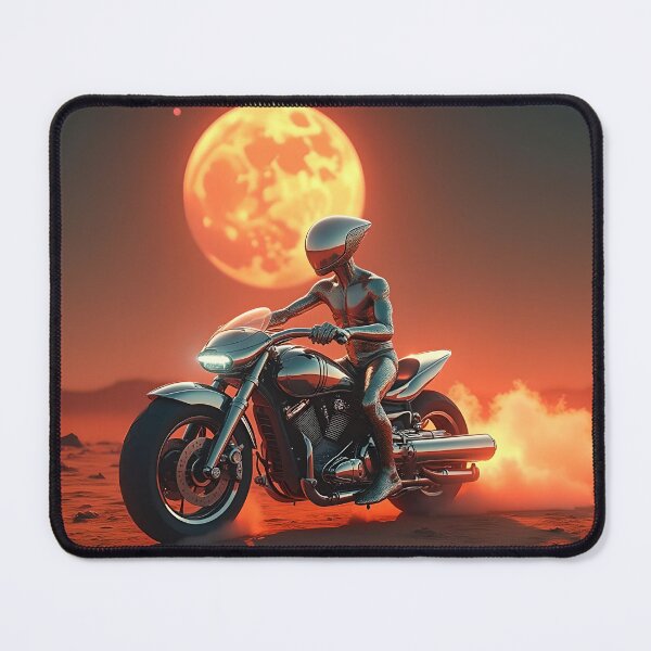 Item preview, Motorcycle on a Lost Planet 04 designed and sold by kjp-design.