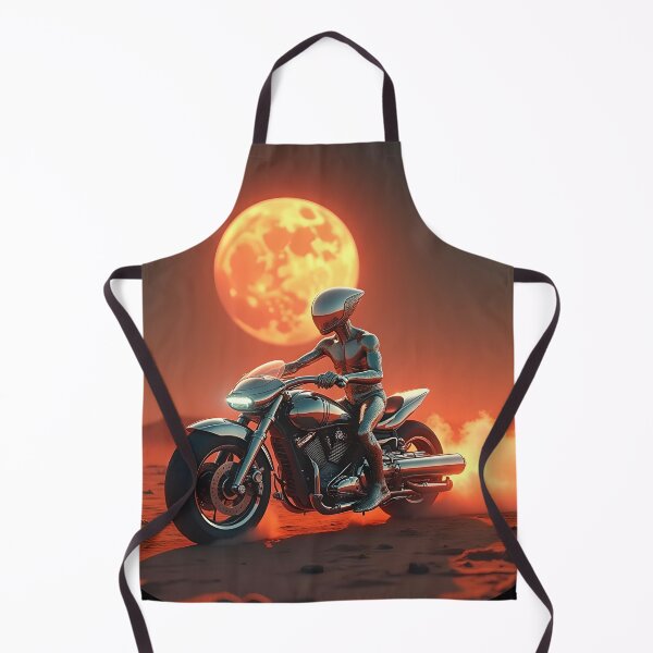 Item preview, Motorcycle on a Lost Planet 04 designed and sold by kjp-design.