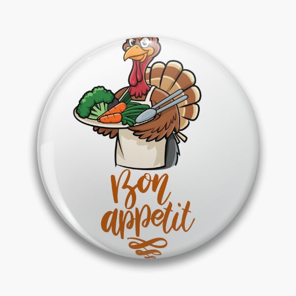 Item preview,   Funny Thanksgiving Turkey , Green Vegetarian  Food Pumpkin designed and sold by KolorellaS.