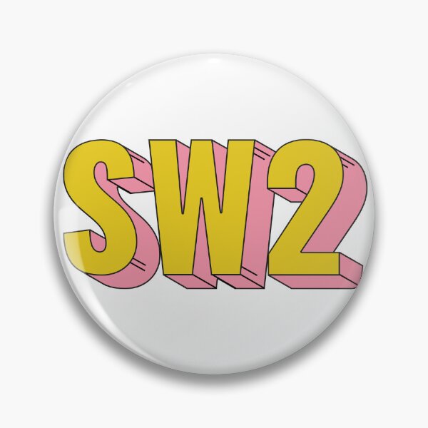 Item preview, SW2 London Postcode Typography Gift designed and sold by eccrafted.