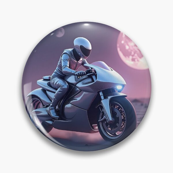 Item preview, Motorcycle on a Lost Planet 05 designed and sold by kjp-design.