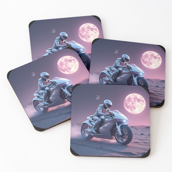 Item preview, Motorcycle on a Lost Planet 05 designed and sold by kjp-design.