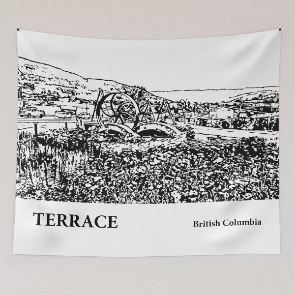 Item preview, Terrace British Columbia designed and sold by Lakeric Cityscapes.