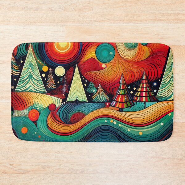 Item preview, Lanscape Christmas Pattern | Cozy Holiday Collection designed and sold by monkeybusiness.pt.