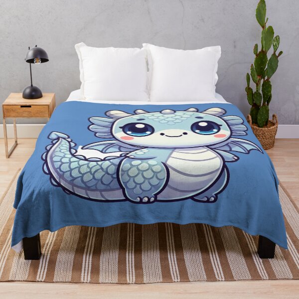 Item preview, Kawaii Blue Dragon designed and sold by ShibariZone.