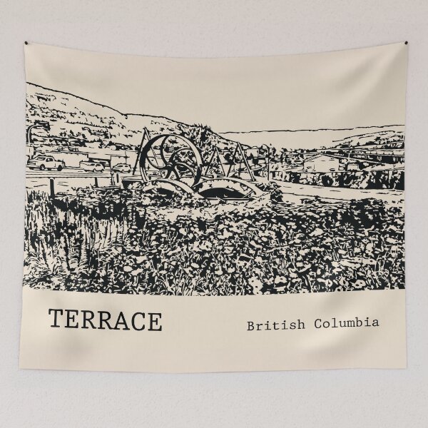 Item preview, Terrace British Columbia designed and sold by Lakeric Cityscapes.