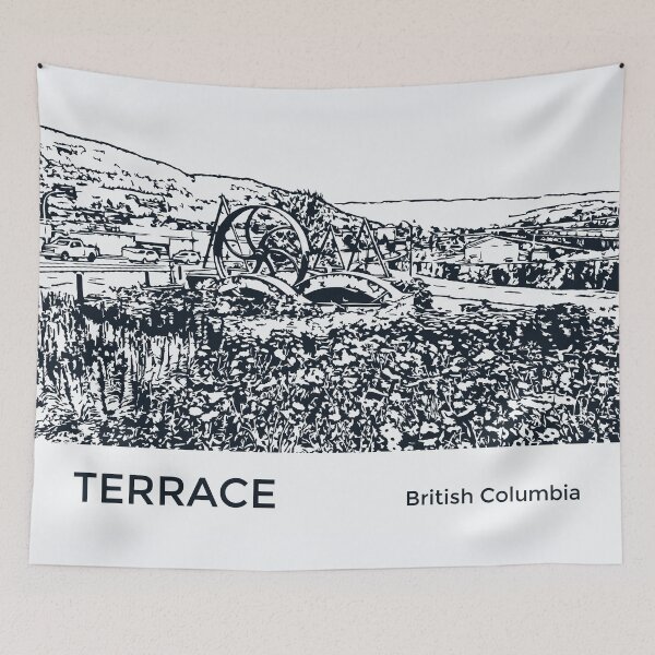 Item preview, Terrace British Columbia designed and sold by Lakeric Cityscapes.