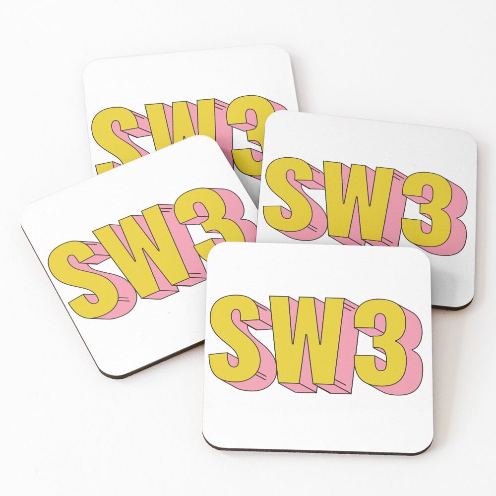 Item preview, Coasters (Set of 4) designed and sold by eccrafted.