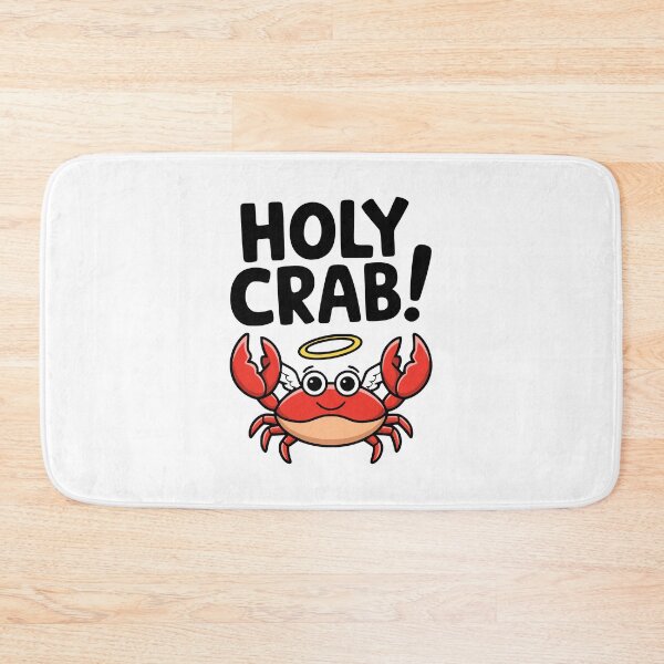 Item preview, Holy Crab! Cute Crab Pun designed and sold by PMCreative.