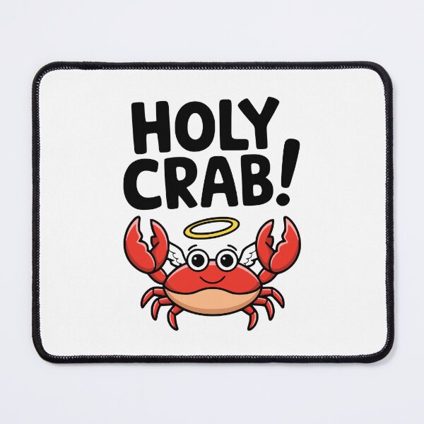 Item preview, Holy Crab! Cute Crab Pun designed and sold by PMCreative.