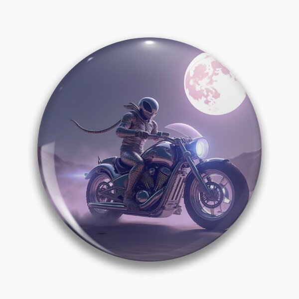 Item preview, Motorcycle on a Lost Planet 06 designed and sold by kjp-design.