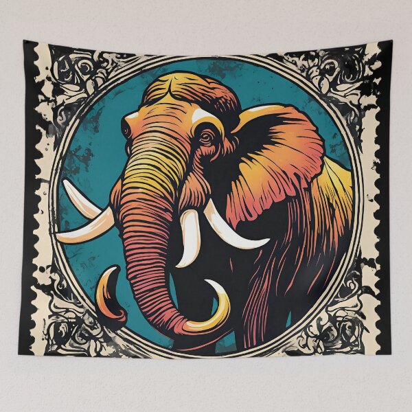 Item preview, Vintage Gomphotheres on Stamps designed and sold by Vintagestamps.