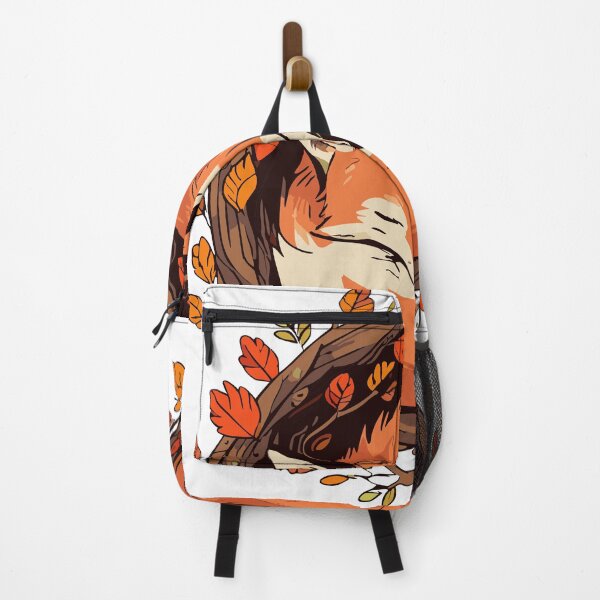 Item preview, Autumn Fox Snuggled in Leaves designed and sold by Artemyx Studio.