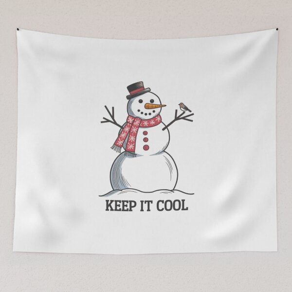 Item preview, Keep it Cool, Snowman, Winter, funnyfits70, Humor, Funny,  designed and sold by FunnyFits70.
