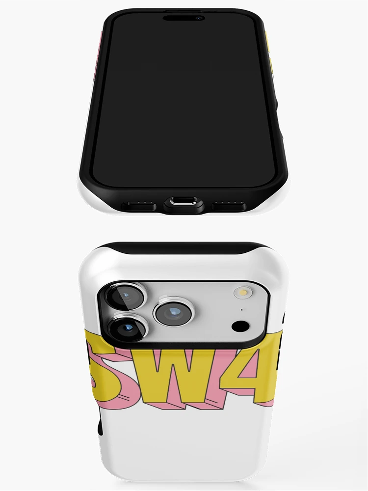 Thumbnail 3 of 4, iPhone Case, SW4 London Postcode Typography Gift designed and sold by eccrafted.