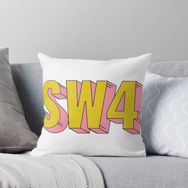 Item preview, SW4 London Postcode Typography Gift designed and sold by eccrafted.