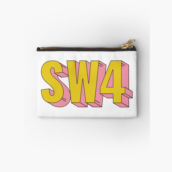 Item preview, SW4 London Postcode Typography Gift designed and sold by eccrafted.