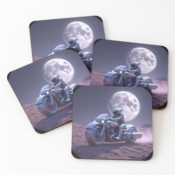Item preview, Motorcycle on a Lost Planet 07 designed and sold by kjp-design.