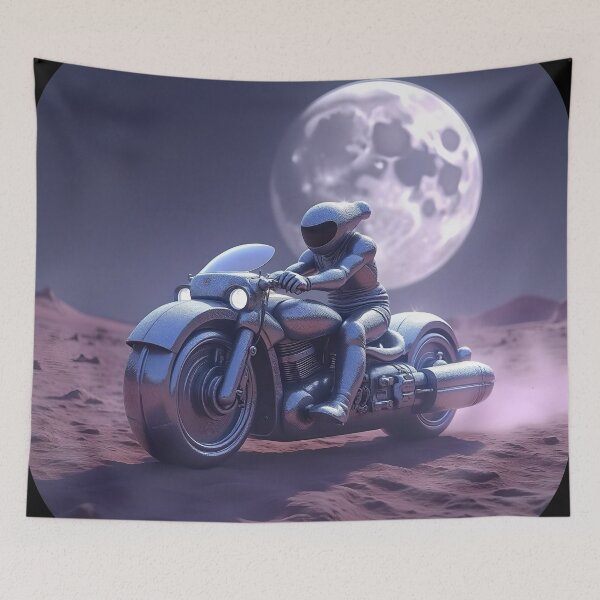 Item preview, Motorcycle on a Lost Planet 07 designed and sold by kjp-design.