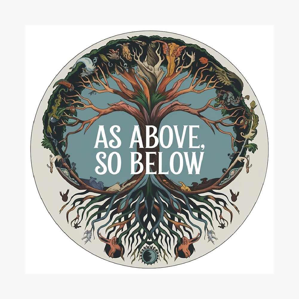 As above so below - As within so without Poster