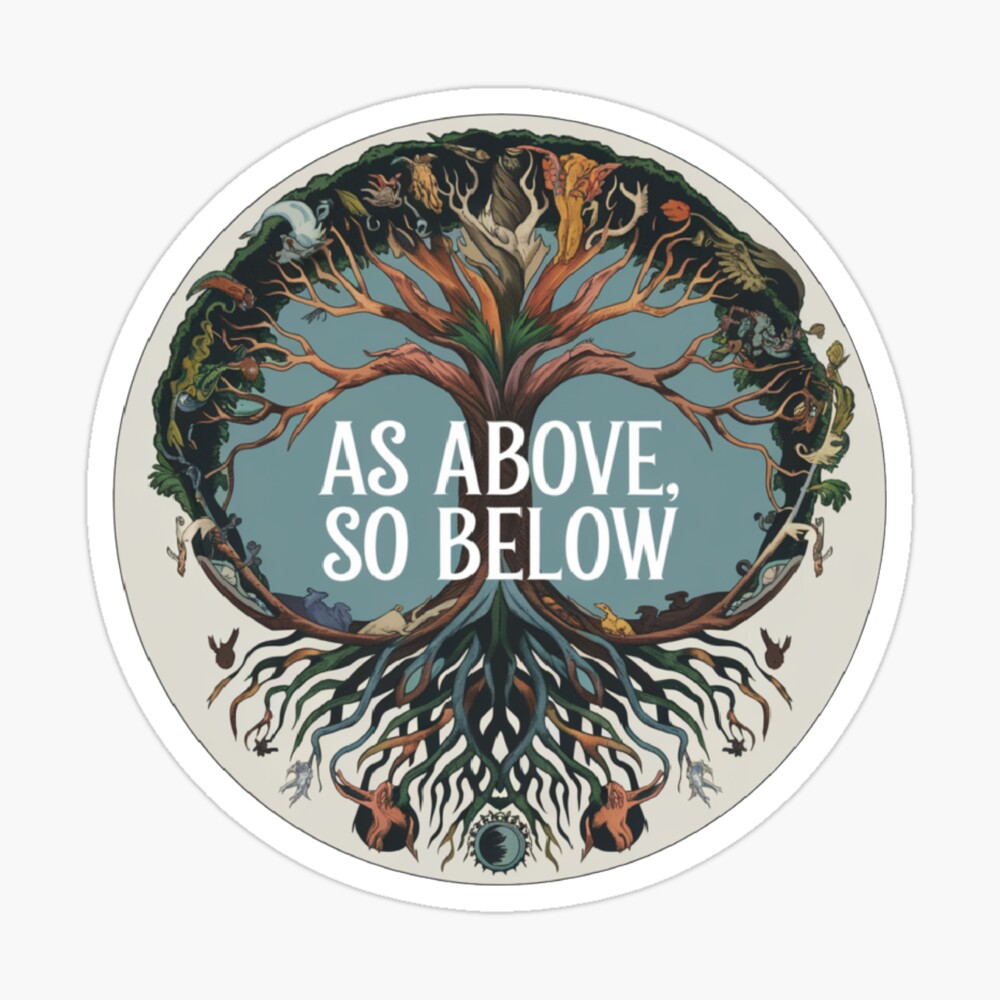As above so below - As within so without Poster