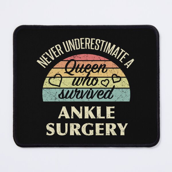 Item preview, Ankle Surgery Recovery Queen designed and sold by thepixelgarden.