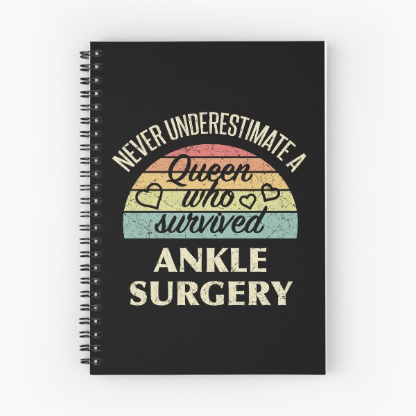 Item preview, Ankle Surgery Recovery Queen designed and sold by thepixelgarden.
