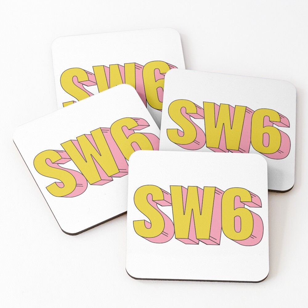 Item preview, Coasters (Set of 4) designed and sold by eccrafted.
