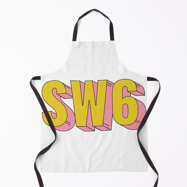 Item preview, SW6 London Postcode Typography Gift designed and sold by eccrafted.