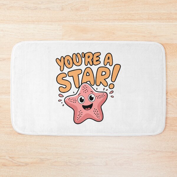Item preview, You're A Star! Cute Starfish Pun designed and sold by PMCreative.