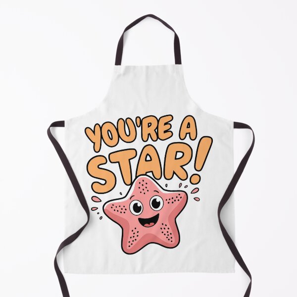 Item preview, You're A Star! Cute Starfish Pun designed and sold by PMCreative.